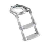 Cómodo inodoro de entrenamiento de etapa silla orinal para niños diseño plegable 3 ajustes de posición antideslizante antideslizante taburete de baño para niños