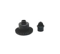 COMODO Metal Front and Rear Axle Gears for 1/10 RC Crawler - 34T & 10T Cast Iron Replacement Drivetrain Parts Compatible con ZP1001-ZP1010