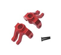 COMODO Metal Front Axle Steering Cup para 1/12 RC Car - Part de reemplazo de Aluminio Drive Cup Compatible con MN128MN86 G500(Red)