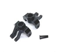 COMODO Metal Front Axle Steering Cup para 1/12 RC Car - Part de reemplazo de Aluminio Drive Cup Compatible con MN128MN86 G500(Black)