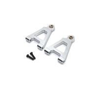 COMODO Metal Front Lower Swing Arm Replación para 1/14 Cars RC Compatible con 14301 14302 Modelos(Silver)
