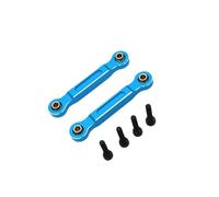 COMODO Metal Front Steering Rod Links for 1/14 Scale RC Cars - Aluminio Upgrade Substitución Part Compatible con Varios Modelos(Blue)