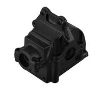 COMODO Metal Gearbox Cover for 1/14 and 1/12 Scale RC Cars - Transmisión de reemplazo Residencia Compatible con 144010 144001 14 4002 124016 12 4017 1240.18 12 40.19(Black)