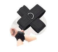 Cómodo nylon Cintura próspera NEGRO Relaja los músculos Apoyos duraderos Libera la flexibilidad Diseño simple Home Fitness Multiuso