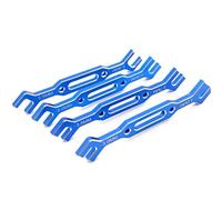 COMODO Pushrod Adjust Spanner Set para RC Model Car Repair Compatible con 1/10 Model de Escala(Blue)