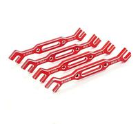 COMODO Pushrod Adjust Spanner Set para RC Model Car Repair Compatible con 1/10 Model de Escala(Red)