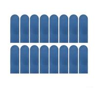 Cómodo rascador para gatos integrado en paneles de pared que también sirven como capas de amortiguación de sonido en espacios de vida (azul oscuro)