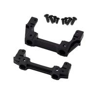 COMODO RC Crawler Front Rail Bumper Mount Plate 1/10 Scale Metal Quick-Release Compatible con II 90046 90047(Couleur: Black)