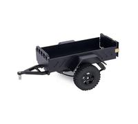 COMODO RC Crawler Trailer de Aluminio con Ball Joint Tool 1/18 1/24 Escala Compatible con FCX18 Ascent-18 SCX24(Couleur: Black)