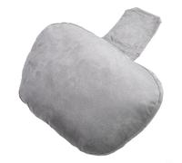 Cómodo reposacabezas de coche diseñado para Mercedes Clase S con tela de gamuza ultra suave para ayudar a aliviar el dolor de cuello y mantener una buena postura de conducción (gris)