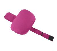 Cómodo reposacabezas de coche diseñado para Mercedes Clase S con tela de gamuza ultra suave para ayudar a aliviar el dolor de cuello y mantener una buena postura de conducción (rojo)
