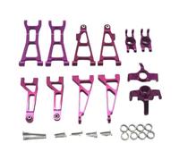 COMODO Roda de Ruedas de Silla de rotación para 1/16 RC Car Compatible con M163 1620816209 16210 H16V3(Purple)