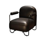 Cómodo sofá biplaza, sofá tapizado de cuero de primera calidad con asiento profundo para cafeterías, bares y salones, ideal para asientos cómodos