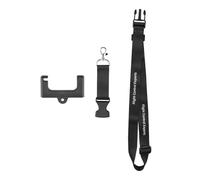 Cómodo soporte de cuello de poliéster para mandos a distancia RCN3 cordón de longitud ajustable con esponjas con correas ajustables para drones