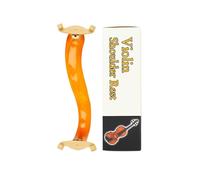 Cómodo soporte de hombro para violines de tamaño 4/4, con patas ajustables en altura