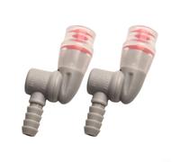 Cómodo sorbo con 2 fundas de repuesto de válvula de mordida de silicona para tu vejiga de agua (rosa)