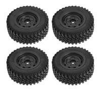 COMODO Tires 4PCS 80mm RC para 1/12 Escala MN86 RC Car - Tires de reemplazo de Tubo y plástico para vehículos de rotación Off-Road(4pcs)