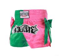 Cómodo traje de boxeo unisex ideal para MMA, Muay Thai y entrenamiento general de fitness (XXL verde rosa)