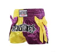 Cómodo traje de boxeo unisex ideal para MMA, Muay Thai y entrenamiento general de fitness (XXXL amarillo morado)