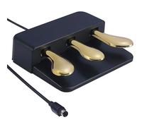 Cómodos pedales de práctica para pianos digitales y teclados, amortiguadores de ABS, pedal portátil antideslizante, pedal de sostenimiento
