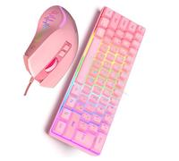 Cómodos teclados con cable y paquetes para un uso prolongado, materiales antifatiga, múltiples sistemas operativos de precisión, kits de teclados con cables