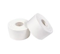 COMOmed Athletic Tape - Cinta deportiva blanca, fácil de rasgar, fuerte, no pegajosa, reduce la muñeca y el tobillo para atletas y entrenadores médicos (2, color blanco, 1.5 pulgadas x 45 pies)