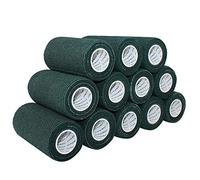 COMOmed - Vendaje médico microporoso y cohesivo, venda de crepé autoadhesiva, vendaje envolvente veterinario para caballos, caucho natural, 10 cm x 4,5 m