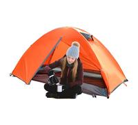 Compact Backpacking Tent - Multifunctional Camping Shelter, Lightweight Waterproof Windproof Tent, Portable 2-Person Outdoor Gear | Family Hiking Camping Travel, Perfect for Picnic Outdoor Adventure