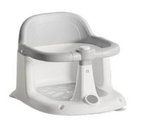 Compact Bathtub Chair, Portable Sitter, 15.2x11.8 Inches Handheld Size with 4 Suction Cups, Durable Resin Childcare Accessory, Modern Style with Support, Gift for Hotels and Vacations