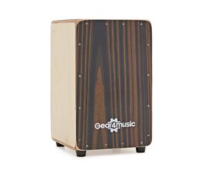 Compact Cajon by Gear4music Ebony