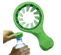 Compact Cap Opener, Portable Lid Tool, Manual Wrench Device, Kitchen Dining Beer Accessory, Multi-Purpose Home Wine Gear, Hand Tools for Women, Men, Adults, 12x6.5x2.5cm