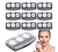 Compact Eyeshadow Pan Holder, Customizable Makeup Palette, Lightweight Cosmetic Organizer, Strong Closure, Easy to Carry for Beauty Lovers and Artists