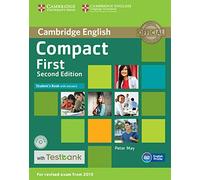Compact First Student's Book with Answers with CD-ROM with Testbank 2nd Edition