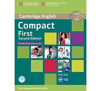 Compact First Student's Book without Answers with CD-ROM Second Edition: Poziom B2