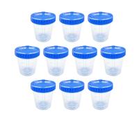 Compact Freezer Food Containers, Small Airtight Storage Box, Multi-Purpose 10-Piece Set with Secure Lids, Transparent Kitchen Container Design, Freezer Box with Modern Style, Container Set for Fruit