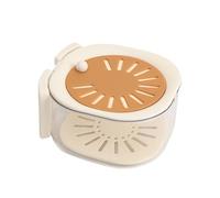 Compact Fruit Bowl - Strainer for Kitchen Prep | Pp+pet 2-en-1 Foldable Handle Design, Salad Food Washing Tool, Berry Tomato Snack Colander, Home, Fridge, Camping Outdoor and Cooking Accessory