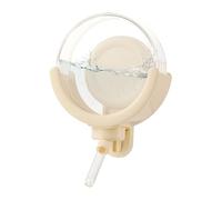 Compact Gerbil Bottle, Transparent Bunny Bottle, Hamster Dispenser with ABS PP Glass Build, Easy to Clean Pet Drinking, Bunny Feeding with Secure Design, Cage Accessory for Gerbil Chinchilla