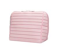 Compact Make Up Storage - Stylish Makeup Pouch | 20x18x11cm Small Makeup Bag for Travel, PVC Cosmetic Bag with Zipper, Toiletry Bags, Beauty Storage Bags for Family Use, Outdoor Bath and Business