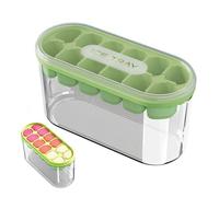 Compact Non Stick Ice Trays For Freezer, Easy Release Silicone Mold For Cocktail Making Whiskey Tasting Party Drinks Home Bar And Kitchen Use Durable Flexible Molds