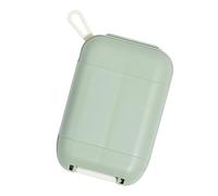 Compact Pill Box | Small Pill Organizer | Daily Medicine Dispenser | Pill Container | Travel Pill Box | Pocket Sized Pill Organizer | Keeps Medicines Dry And Fresh For A Healthy Lifestyle