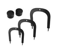 Compact Putting Guide, Accurate Swing Trainer, Alignment Tool with Adjustable Rails, Smooth Golf Swing Trainer, Practice Gate with Foldable Design, Golf Training Aid for Backyard and Lawn