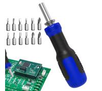 Compact Ratchet Screwdriver, Magnetic 13-in-1 Portable, Precision