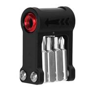 Compact Repair Device - Bicycle Tool Kit for Mountain Road | Metal Construction with Multi Function Design, Pocket Size for Touring Commuting Garage Workshop, Handy Accessories for Outdoor Urban