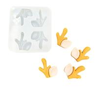 Compact Reusable Ear Silicone Molds For Chocolate Soap Candle Making Compact Silicone Ear Baking Mold