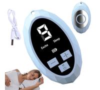 Compact Sleep Aid Device - Multifunctional Smart Handheld, Oval Shape, 9-Level Adjustable | Portable Relaxation Device, Intelligent Sleeps Aid For Improved Sleep, Families, Friends