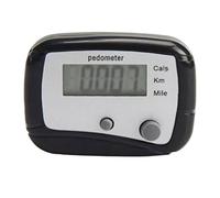Compact Step Counter, Digital LCD Walking Pedometer, Fitness Calorie Tracking, Lightweight Running Step Counter Includes Clip For Adults, Kids, Seniors, 1.85x1.38 Inches