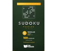 Compact Sudoku Puzzle Book for Adults: 100 Classic 9x9 Puzzles in a Pocket Travel Size Sudoku Book (S09-100)