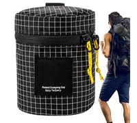 Compact Tea Holder, Teacup Protection Bag, Plegable Tea Carrier, Tea Accessories Organizer, Hiking Tea Storage, Bolsa de té aislada, Bolsa de té multipropósito, Tea Set Case, Teapot Storage Solution,