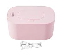 Compact Towel Warmer - Wipe Heater for Nighttime | USB Charging with Digital Display, Fast Heating System, Moisture Retention Box, Nursery Changing Tool for Home and Daycare