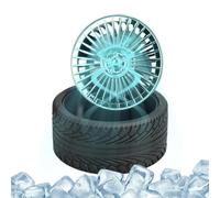 Compact Travel Fan 500mAh Personal Air Circulator Desktop Cooling Fan